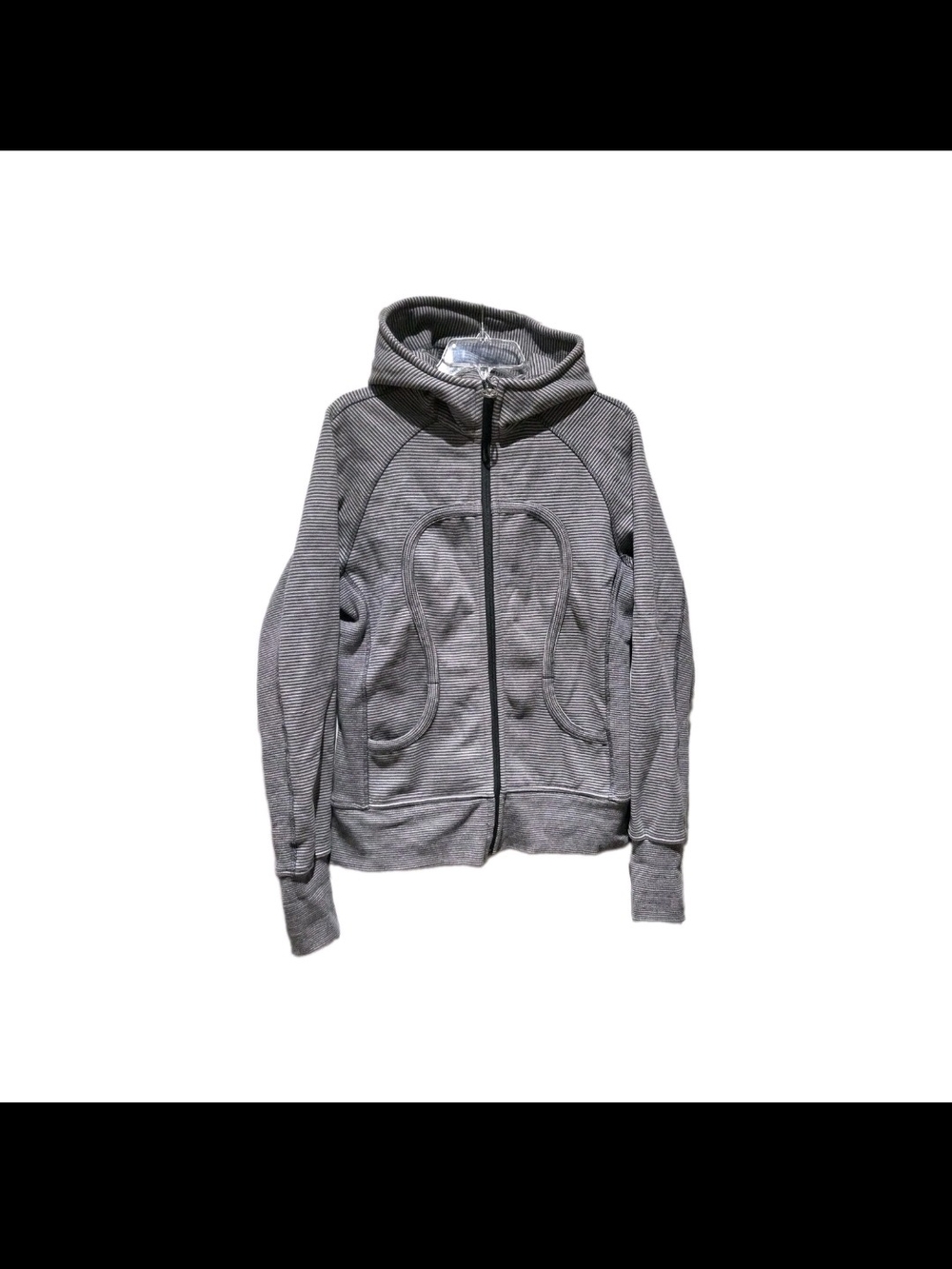 lululemon athletica Women's Gray Hooded Zip Jacket